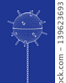 3D model of sea mine 139623693