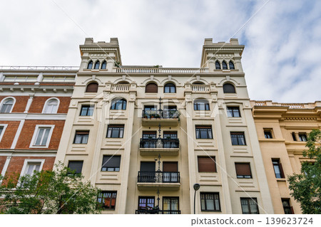 Madrid Jeronimos quarter luxury real estate residential building 139623724