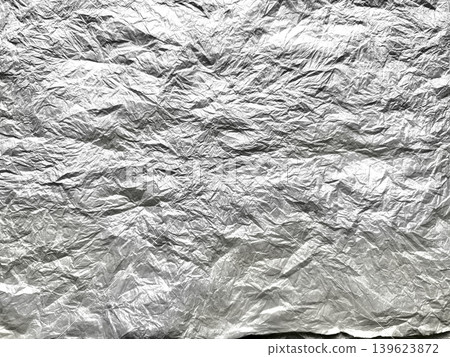 crumpled aluminum foil texture reveals chaotic abstract metallic wrinkles with dramatic reflections and sharp contrasts crumpled aluminum foil texture reveals chaotic abstract metallic wrinkles with dramatic reflections and sharp contrasts 139623872
