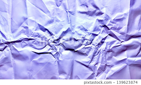 crumpled lavender paper texture with intricate folds and dramatic shadows in abstract macro composition crumpled lavender paper texture with intricate folds and dramatic shadows in abstract macro composition 139623874