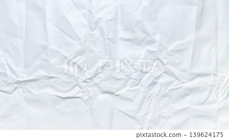 crumpled white paper texture with intricate organic folds casting soft shadows in serene minimalist abstract composition crumpled white paper texture with intricate organic folds casting soft shadows in serene minimalist abstract composition 139624175