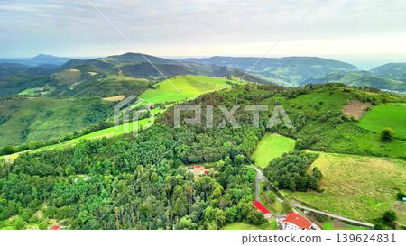 Lush Green Landscapes A Stunning Aerial View Showcasing Natures Incredible Beauty Lush Green Landscapes A Stunning Aerial View Showcasing Natures Incredible Beauty 139624831