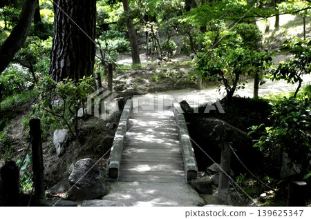 Japan, Hiroshima, Shukkei-en Garden 139625347