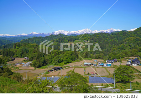 Northern Alps from Ogawa village Northern Alps from Ogawa village 139625838