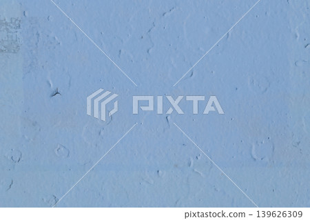 Blue grunge peeling paint old worn metallic weathered iron texture rough background dirty steel shabby obsolete messy 139626309