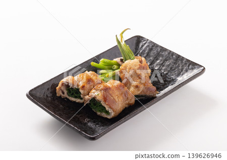 [秋田縣產佐佐木] 佐佐木用肉包裹後烤製而成。 139626946