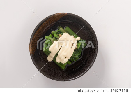 【秋田縣產野生蔬菜】愛子(一種野生蔬菜)配蛋黃醬 【秋田縣產野生蔬菜】愛子(一種野生蔬菜)配蛋黃醬 139627116