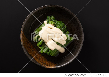 【秋田縣產野生蔬菜】愛子(一種野生蔬菜)配蛋黃醬 【秋田縣產野生蔬菜】愛子(一種野生蔬菜)配蛋黃醬 139627119