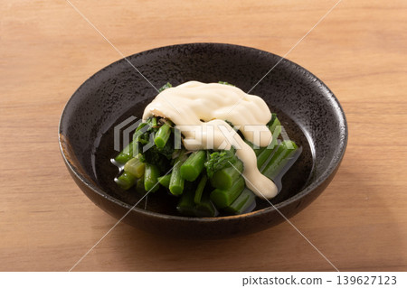 【秋田縣產野生蔬菜】愛子(一種野生蔬菜)配蛋黃醬 【秋田縣產野生蔬菜】愛子(一種野生蔬菜)配蛋黃醬 139627123