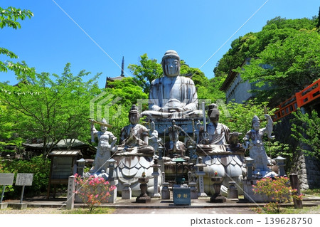 Tsubosaka Temple in the fresh greenery Tsubosaka Temple in the fresh greenery 139628750