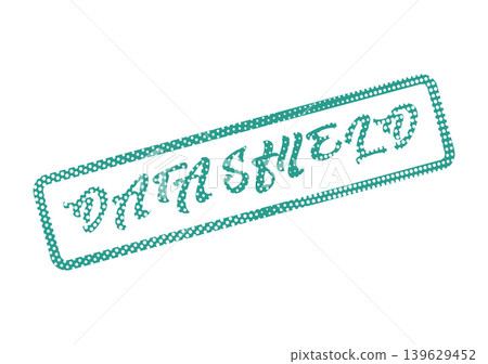 Official data shield security approval stamp for confidential digital information protection and privacy Official data shield security approval stamp for confidential digital information protection and privacy 139629452