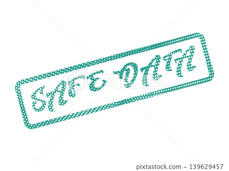 Official green stamp confirming secure data practices and information privacy for modern systems Official green stamp confirming secure data practices and information privacy for modern systems 139629457