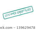 A professional teal stamp with a dotted frame conveying Secure Systems status 139629478