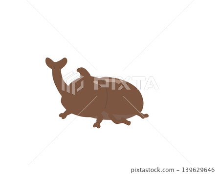 可愛的甲蟲插圖 139629646
