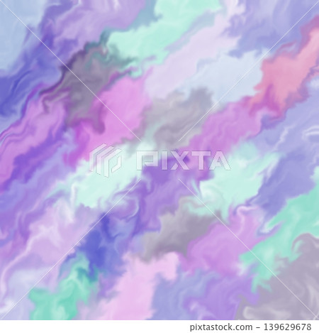 Soft Abstract Watercolor Texture Background in Purple and Mint 139629678