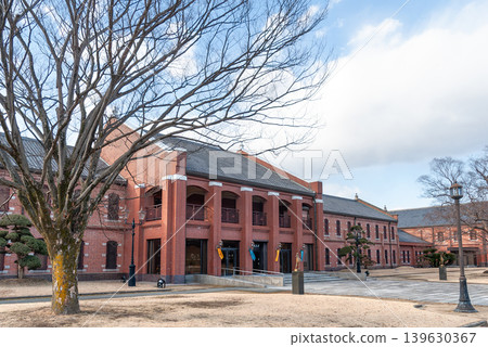 The historically charming red brick exterior and garden of Himeji City Museum of Art (Himeji City, Hyogo Prefecture) The historically charming red brick exterior and garden of Himeji City Museum of Art (Himeji City, Hyogo Prefecture) 139630367