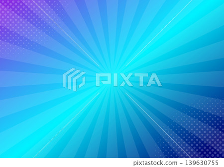 Concentration lines and a gradient background, with flashes of dark blue and light blue. Concentration lines and a gradient background, with flashes of dark blue and light blue. 139630755