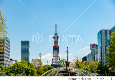 Sapporo Odori Park TV Tower Lilac Lilac Sapporo Odori Park TV Tower Lilac Lilac 139630981