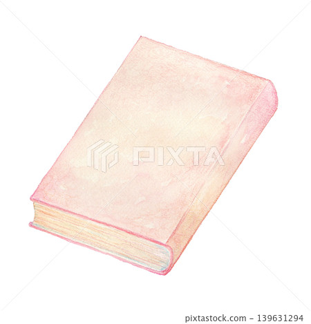 A book painted in watercolor A book painted in watercolor 139631294