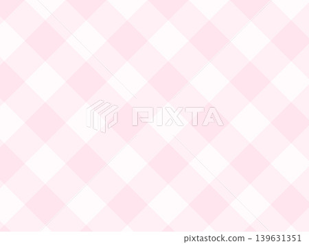 Light pink checkered background illustration with large patterns. 139631351