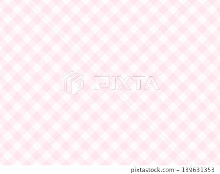 Gingham check pattern background/wallpaper, pink Gingham check pattern background/wallpaper, pink 139631353