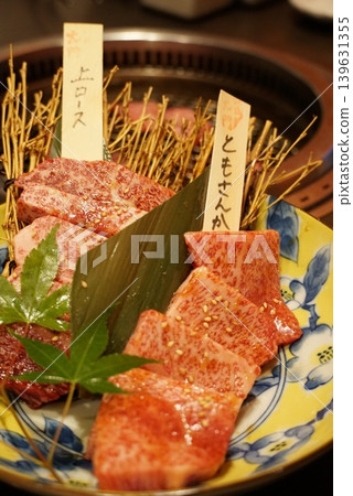 Marbled domestic wagyu beef for delicious steak 139631355