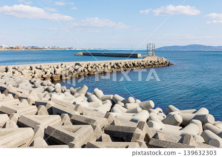 榮賀島港防波堤(兵庫縣明石市) 榮賀島港防波堤(兵庫縣明石市) 139632303
