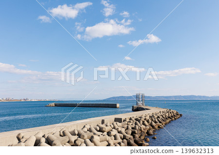 榮賀島港防波堤(兵庫縣明石市) 榮賀島港防波堤(兵庫縣明石市) 139632313