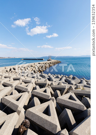 榮賀島港防波堤(兵庫縣明石市) 榮賀島港防波堤(兵庫縣明石市) 139632354