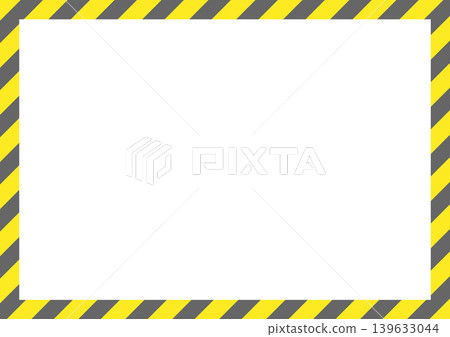 Warning/caution frame, white copy space Warning/caution frame, white copy space 139633044