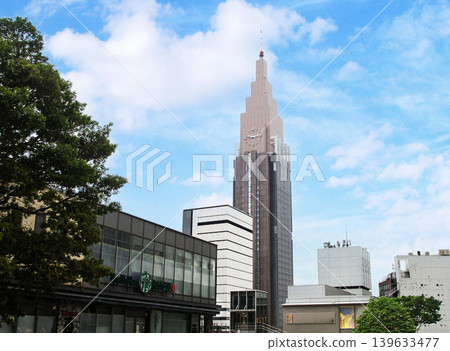 Yoyogi Buildings, Streetscape, Tokyo, Docomo Tower Yoyogi Buildings, Streetscape, Tokyo, Docomo Tower 139633477