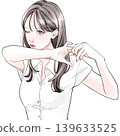 女人伸展 女人伸展 139633525