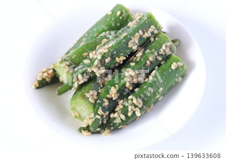 Sesame with Okra Sesame with Okra 139633608
