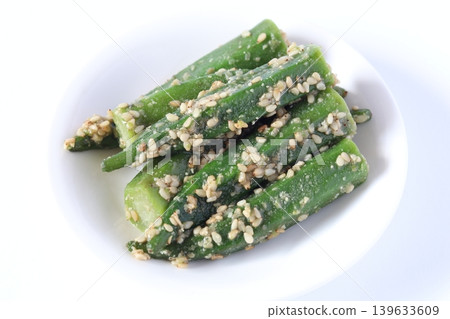 Sesame with Okra Sesame with Okra 139633609