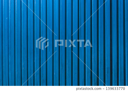Metal texture fence iron sheet background plate pattern surface abstract steel lines blue stripes Metal texture fence iron sheet background plate pattern surface abstract steel lines blue stripes 139633770