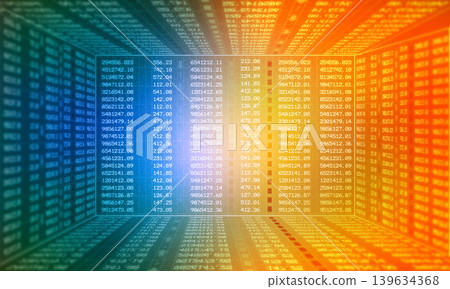 Financial stock market graph Digital background Financial stock market graph Digital background 139634368