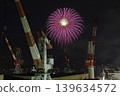 Kure Maritime Fireworks Festival: Cranes and Fireworks 139634572