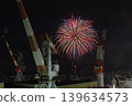 Kure Maritime Fireworks Festival: Cranes and Fireworks 139634573
