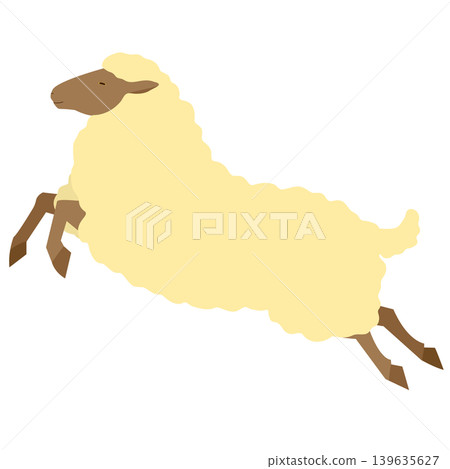 Jumping sheep (color) Jumping sheep (color) 139635627