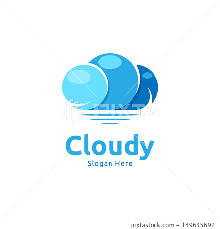 Creative of cloud bubble icon logo design vector Creative of cloud bubble icon logo design vector 139635692