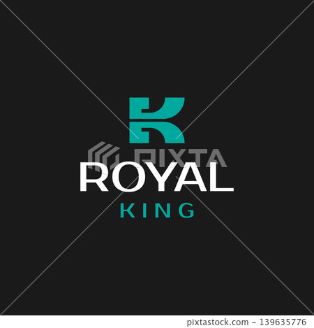 Monogram creative letter K vector logo design Monogram creative letter K vector logo design 139635776