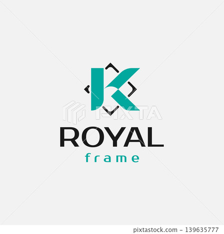 Monogram creative letter K vector logo design Monogram creative letter K vector logo design 139635777