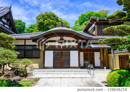 Kansenji Temple, Suginami Ward, Tokyo. Founded by Imagawa Ujizane. Soto Zen sect. Historic Site of Tokyo. Kansenji Temple, Suginami Ward, Tokyo. Founded by Imagawa Ujizane. Soto Zen sect. Historic Site of Tokyo. 139636259