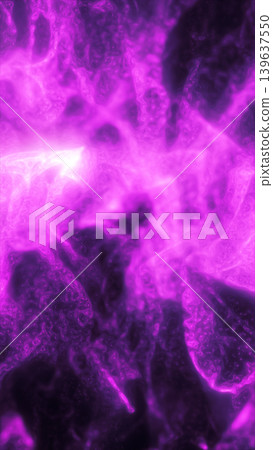 Abstract purple plasma texture with glowing fluid forms and smoky energy swirling through a dark futuristic background. Abstract purple plasma texture with glowing fluid forms and smoky energy swirling through a dark futuristic background. 139637550