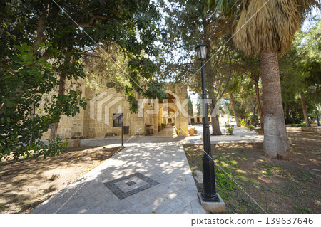 Holy Church of Panagia Chrusopolitissa in Larnaka, Cyprus Holy Church of Panagia Chrusopolitissa in Larnaka, Cyprus 139637646