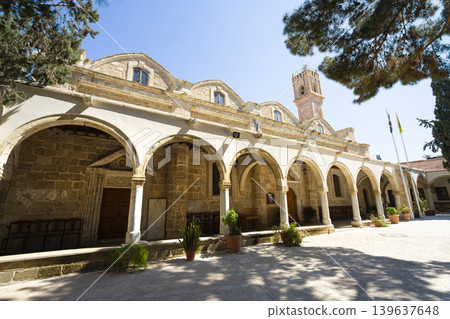 Holy Church of Panagia Chrusopolitissa in Larnaka, Cyprus Holy Church of Panagia Chrusopolitissa in Larnaka, Cyprus 139637648