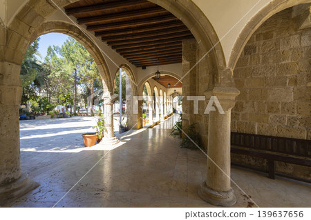 Holy Church of Panagia Chrusopolitissa in Larnaka, Cyprus Holy Church of Panagia Chrusopolitissa in Larnaka, Cyprus 139637656