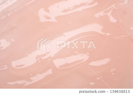 Pink lotion beauty skincare cream texture cosmetic product background 139638813