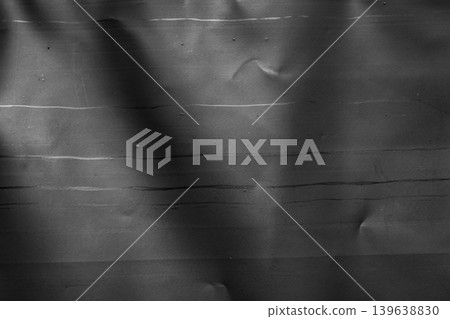 transparent plastic bag wrap overlay texture on black background transparent plastic bag wrap overlay texture on black background 139638830