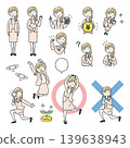 Set of business women 139638943